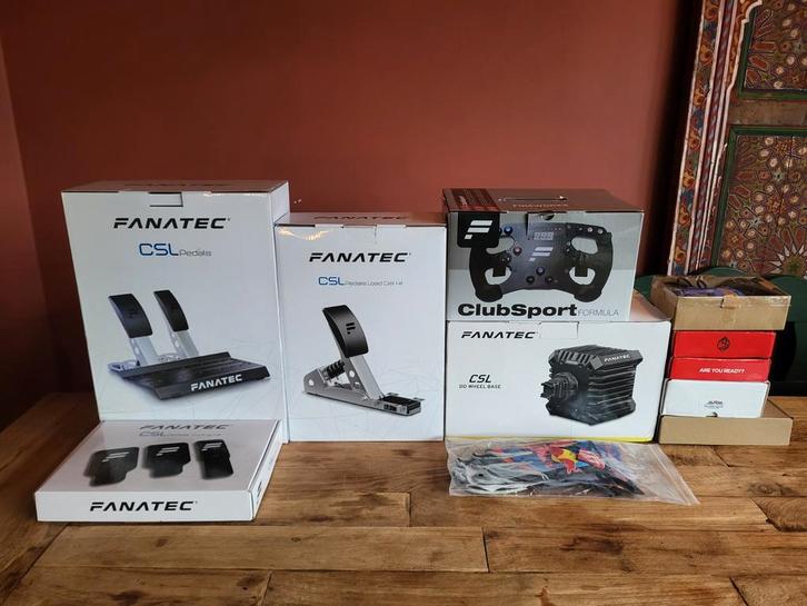 PS5 / PC / Xbox - Fanatec DD 8Nm - Loadcell - F1 / GT3 Wheel, Computers en Software, Joysticks, Zo goed als nieuw, Ophalen of Verzenden
