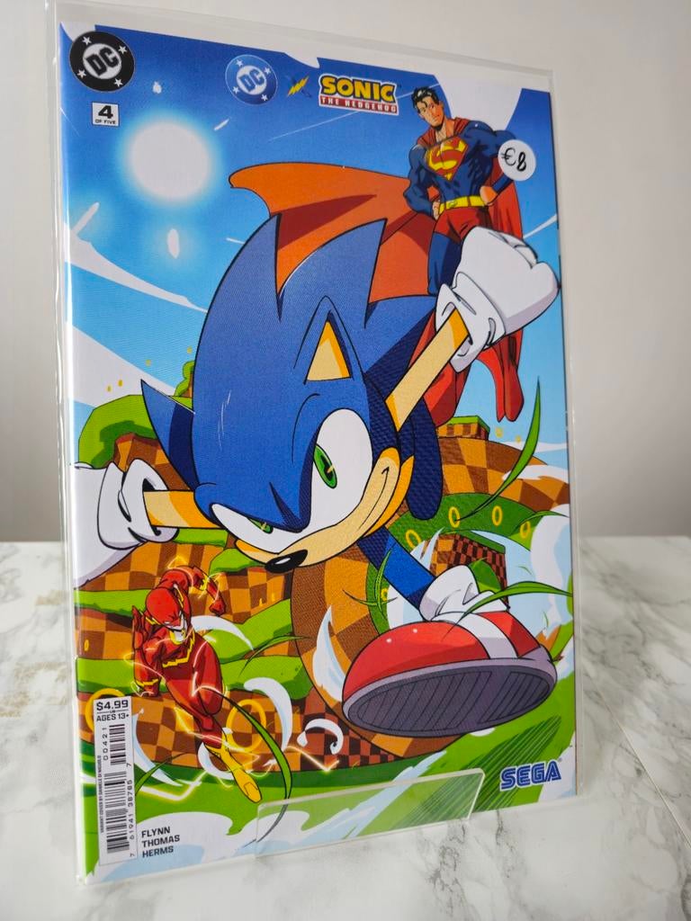 2025 DC Comics Sonic the Hedgehog Variant #4, Boeken, Eén comic, Ophalen of Verzenden, Nieuw, Amerika