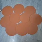 10 bruine / zwarte placemats, Ophalen of Verzenden, Zo goed als nieuw