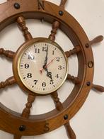 Vintage stuurwielklok scheepsklok, Ophalen of Verzenden, Zo goed als nieuw