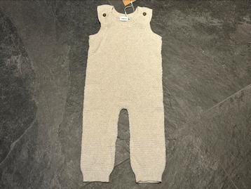 NIEUW gebreide salopette boy mt 74 name it (€23) d2 2x beschikbaar voor biedingen