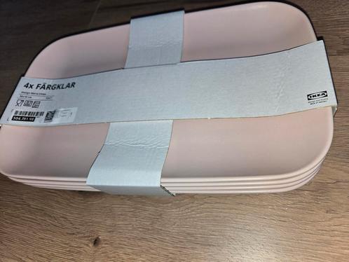 Ikea Färgklar roze borden (rechthoekig), Huis en Inrichting, Keuken | Servies, Nieuw, Bord(en), Overige stijlen, Ophalen of Verzenden