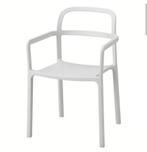 2 IKEA Ypperlig Stoelen - Lichtgrijs, Ophalen, Kunststof, Twee, Zo goed als nieuw