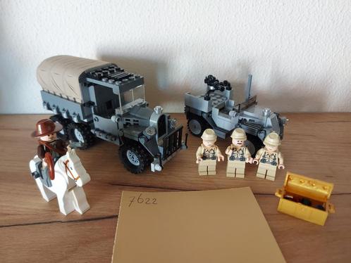 7622 Lego Indiana Jones: Race for the stolen treasure, Kinderen en Baby's, Speelgoed | Duplo en Lego, Zo goed als nieuw, Lego