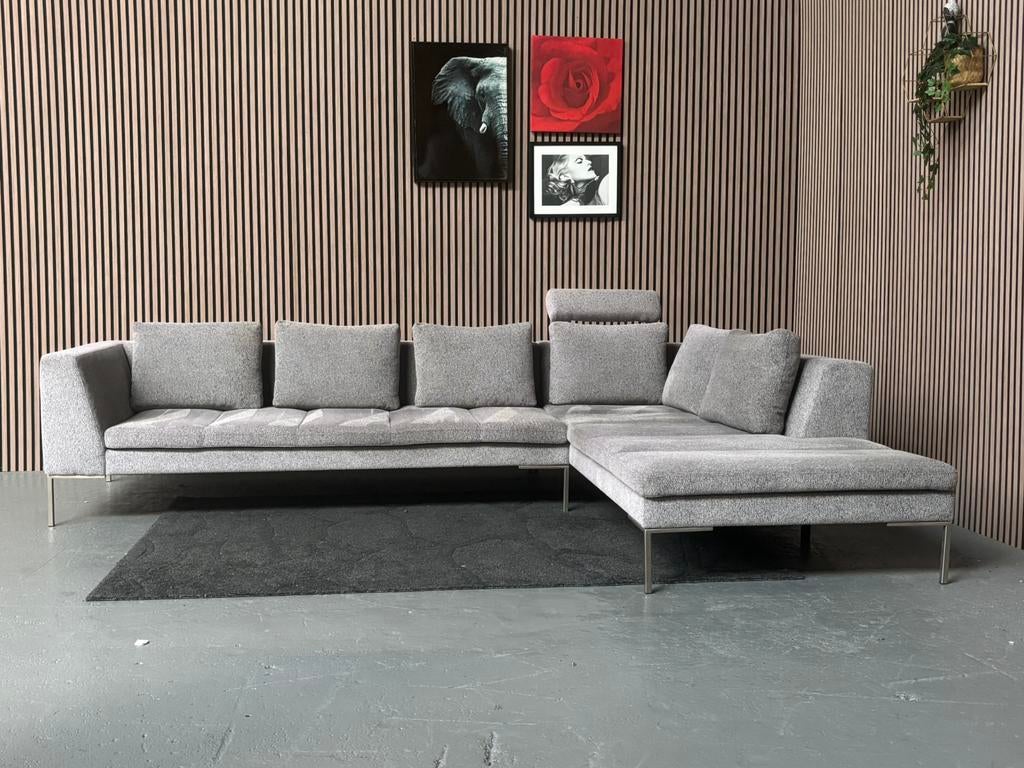 GRATIS LEVERING Montel Tristan Hoekbank 320x230 GEREINIGD, Huis en Inrichting, Banken | Bankstellen, Zo goed als nieuw, Hoekbank