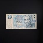 20 kronen Tsjechië #057, Verzenden, Overige landen, Los biljet