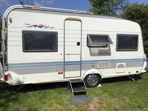 HOBBY 450 EXCELELENT EASY, Caravans en Kamperen, Caravans, Particulier, tot en met 4, 750 - 1000 kg, Rondzit, Hobby, Vast bed