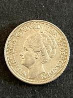 25 cent Wilhelmina uit 1941 (Zilver) 🇳🇱, Postzegels en Munten, Munten | Nederland, Ophalen of Verzenden, Koningin Wilhelmina