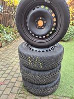 Winterbanden op velg 205/55 R 16 H,zaten op ford c max 2014, Auto-onderdelen, Banden en Velgen, Gebruikt, 16 inch, Banden en Velgen