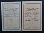 Tjiagra Plantations Cultuur Mij.(Rubber/Ned.Indie) - Hulst, Postzegels en Munten, Aandelen en Waardepapieren, Verzenden, Voor 1920