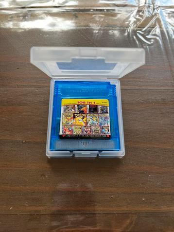 108 in 1 game cartridge Game Boy Classic, Color en Pocket beschikbaar voor biedingen