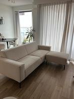 Living24 Kansas 3-zits bank + hocker, Huis en Inrichting, Banken | Bankstellen, Ophalen, Driepersoons, 75 tot 100 cm, Zo goed als nieuw