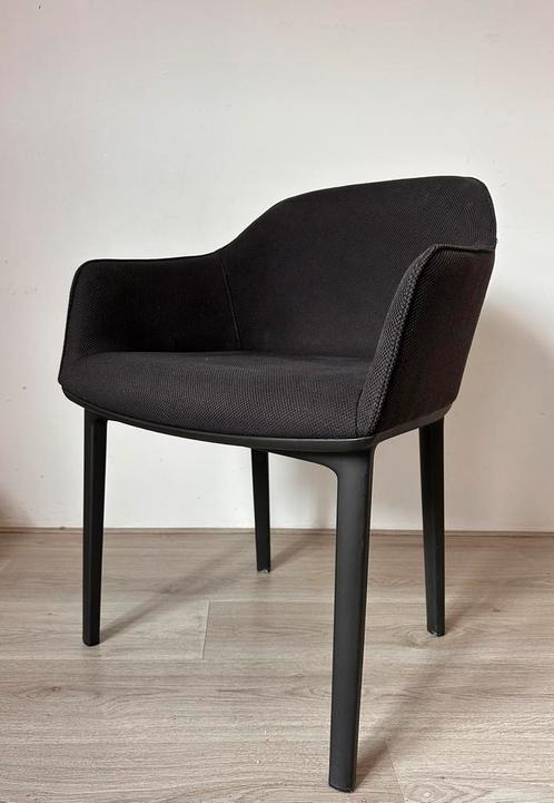 4 Vitra Softshell design stoelen, Huis en Inrichting, Stoelen, Gebruikt, Zwart, Ophalen