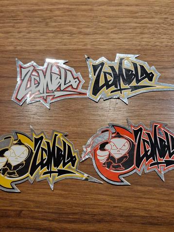 198 Zembla Stickers - Set van 4 beschikbaar voor biedingen
