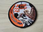 Royal Netherlands Air Force patch F-16 Football Fan swirl, Verzamelen, Militaria | Algemeen, Embleem of Badge, Nederland, Luchtmacht