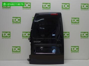 Volkswagen Caddy GP (10-15) Achterdeur links met ruit zwart beschikbaar voor biedingen