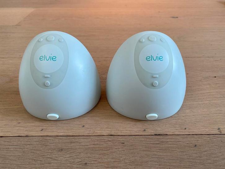 Twee Elvie borstkolf motoren (hubs), Kinderen en Baby's, Babyvoeding en Toebehoren, Zo goed als nieuw, Borstkolf, Ophalen of Verzenden