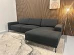 Nous Living - Hoekbank - Antraciet - Nette Staat, Huis en Inrichting, Ophalen of Verzenden, Zo goed als nieuw, 150 cm of meer