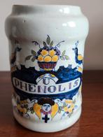 Antieke Apothekerspot "U. Phenolis" – Royal Delft (De Porce, Ophalen of Verzenden