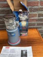 camping - gas - lampen (2)incl containers, Ophalen of Verzenden, Zo goed als nieuw