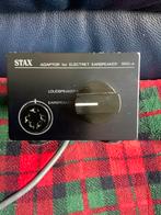 Te koop STAX  earspeaker en adaptor, Audio, Tv en Foto, Koptelefoons, Gebruikt, Ophalen of Verzenden