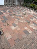 Terras tegels diverse kleuren, Tuin en Terras, Tegels en Klinkers, Ophalen, Zo goed als nieuw, 10 m² of meer, Beton