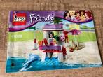 Lego Friends 41028 Emma’s Reddingspost, Ophalen of Verzenden, Zo goed als nieuw, Complete set, Lego