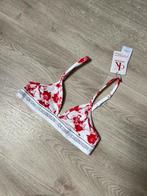 Calvin Klein bralette - XS - Wit/Rood - Nieuw met kaartjes., Ophalen of Verzenden, Wit, Calvin Klein, BH