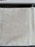 Nieuw: lap stof ivoor katoen, 120 cm of meer, Wit, Nieuw, Ophalen of Verzenden