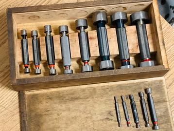 Set GoNoGo penkalibers 5-50 mm draaibank freesmachine  beschikbaar voor biedingen