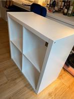 2x Hoogglans Kallax 4 vaks open kast vakkenkast 2x2 wit, Huis en Inrichting, Kasten | Ladekasten, Ophalen, Gebruikt, 50 tot 100 cm