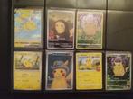 Mooie Pikachu Collectie, Ophalen of Verzenden, Zo goed als nieuw, Meerdere kaarten, Foil