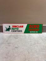 Mancave Bar Café Wanddecoratie metalen bordje DINO Sinclair, Verzamelen, Ophalen of Verzenden, Zo goed als nieuw, Reclamebord