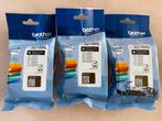 3x originele Brother LC3219XL zart inktpatronen NIEUW, Ophalen of Verzenden, Nieuw, Cartridge, Brother origineel