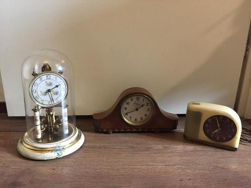3 oude klokken, Antiek en Kunst, Antiek | Klokken, Ophalen