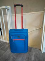 Blauwe trolley koffer van merk Liv, Sieraden, Tassen en Uiterlijk, Koffers, Overige materialen, Gebruikt, Minder dan 35 cm, 50 tot 60 cm