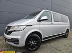 Volkswagen Transporter 2.0 TDI L2H1 DC Cruise 150pk Glaslook, Auto's, Bestelauto's, Gebruikt, Euro 6, 4 cilinders, 150 pk