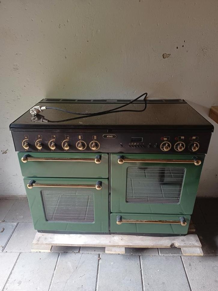 ATAG fornuis 110 gratis af te halen, Witgoed en Apparatuur, Fornuizen, Gebruikt, Inbouw, Gas, 4 kookzones, 60 cm of meer, Ophalen