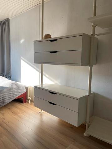 Ikea Stolmen Kledingkastcombinatie, wit beschikbaar voor biedingen
