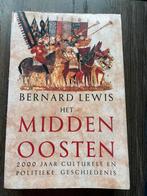 Bernard Lewis - Het midden oosten. 2000 jaar geschiedenis., Ophalen of Verzenden, Zo goed als nieuw
