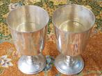 Stel zware antieke Engelse kelken van Barrington silverplate, Antiek en Kunst, Ophalen of Verzenden