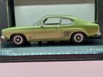 FORD CAPRI 1969 LIGHT GREEN MINICHAMPS ONBESPEELD IN DOOS, Hobby en Vrije tijd, Modelauto's | 1:43, Ophalen of Verzenden, Zo goed als nieuw