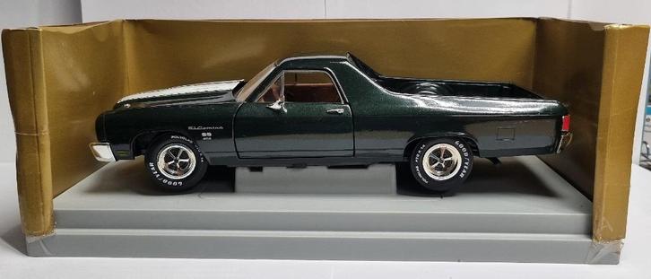 1970 Chevy El Camino SS454 LIMITED EDITION Peach State 1:18, Hobby en Vrije tijd, Modelauto's | 1:18, Zo goed als nieuw, Auto