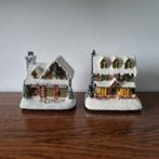 Kerstdorp miniatuur met verlichting, Diversen, Kerst, Ophalen of Verzenden