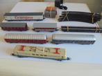 Leuke treinset lima+trafo + Rail en adapter, Gelijkstroom, Ophalen of Verzenden, Lima, Gebruikt