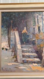 Groot antiek Frans schilderij, Ophalen