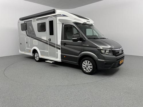 Knaus Van TI PLUS 650 MEG MAN Luchtvering Trekhaak Automaat, Caravans en Kamperen, Campers, Bedrijf, tot en met 2, Half-integraal