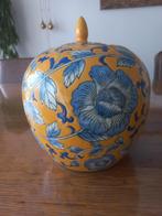 Decoratieve Keramische Pot met Deksel, Antiek en Kunst, Ophalen