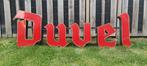Duvel lamp Gevellamp hangbord, Ophalen, Gebruikt, Reclamebord