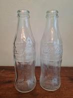2x italiaans Coca Cola Flesjes - Bodemvondst, Ophalen of Verzenden, Gebruikt, Overige materialen, Glas of Glazen